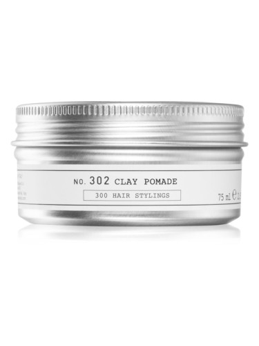 DEPOT 300 HAIR STYLING NO. 302 CLAY POMADE оформящ продукт за коса с матиращ ефект 75 мл.