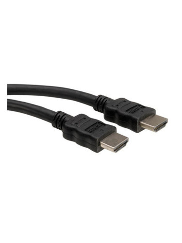 Кабел Roline, HDMI(м) към HDMI(м), 5.0m, черен