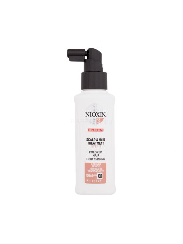 Nioxin System 3 Scalp & Hair Treatment Грижа „без отмиване“ за жени 100 ml увредена кутия