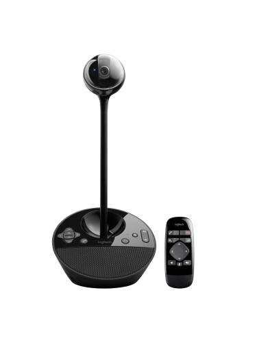 Конферентна камера Logitech BCC950, Full HD 1080p, високоговорител с отмяна на ехо и шум, многопосочен микрофон с диаметър до 2.4m