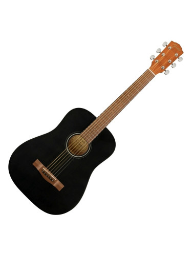 Fender FA-15 Black Фолк китара