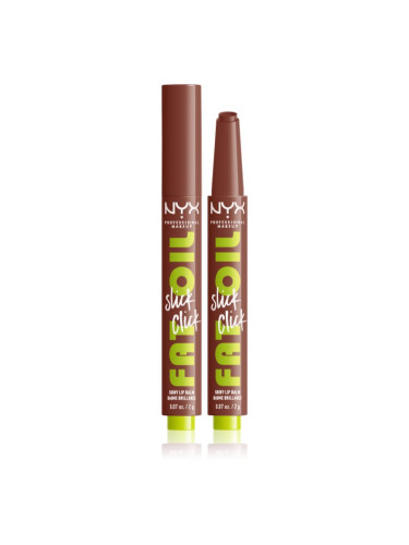 NYX Professional Makeup Fat Oil Slick Click тониращ балсам за устни цвят 05 Link In My Bio 2 гр.