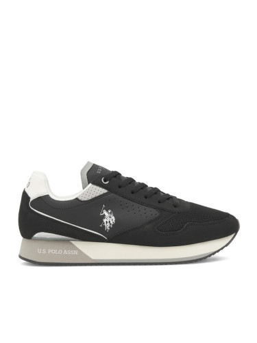 U.S. Polo Assn. Сникърси NOBIL003G Черен