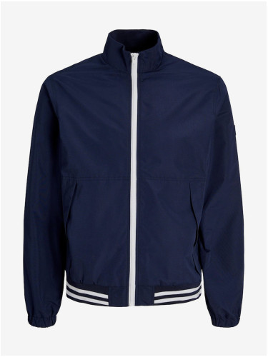 Men's Dark Blue Bomber Jacket Jack & Jones Climb - Men's