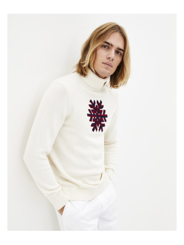 Celio Sweater with turtleneck Peneige - Men