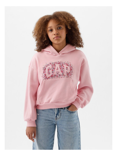 GAP Kids Sweatshirt with Logo - Girls