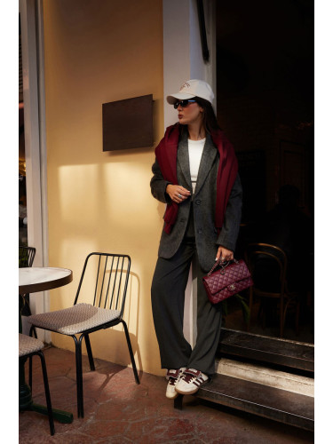 Дамски панталон. Trendyol TPRAW23PL00016/Brown