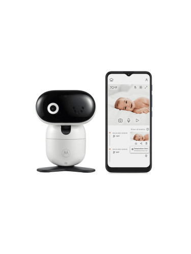 Бебефон Motorola PIP1010 Connect Wi-Fi HD Motorized Video Baby Camera