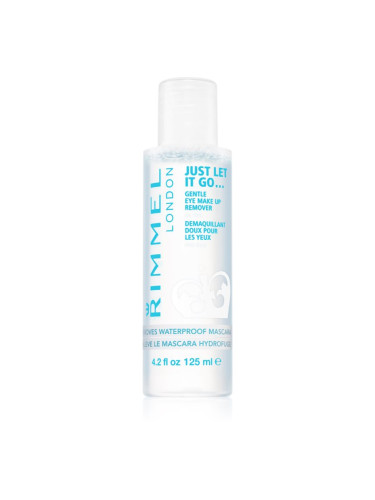 Rimmel Just Let It Go... Gentle Eye Make Up Remover за премахване на очен грим за жени  125 мл.