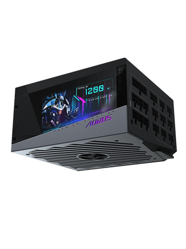 Захранване Gigabyte Aorus GP-AP1200PM, 1200W, Active PFC, 80 Plus Platinum, 140mm вентилатор