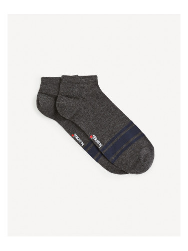 Dark grey men's socks Celio Gisomid