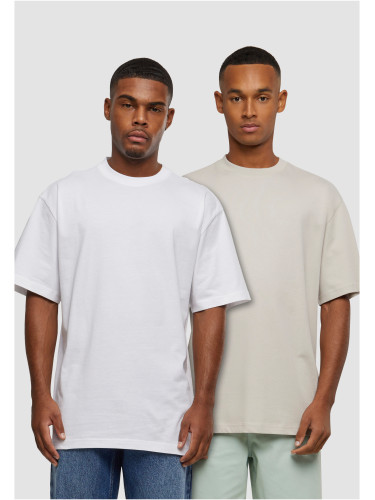 Men's T-shirts UC Tall Tee 2-Pack - beige+white