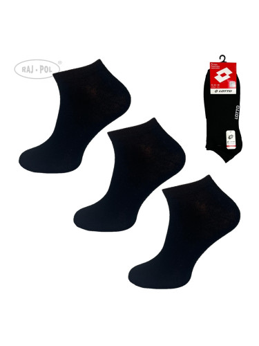 Raj-Pol Unisex's 3Pack Socks Lotto Short