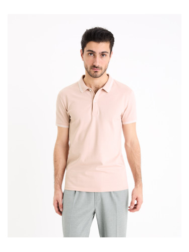 Celio Polo Pique Decolrayeb T-Shirt - Men's
