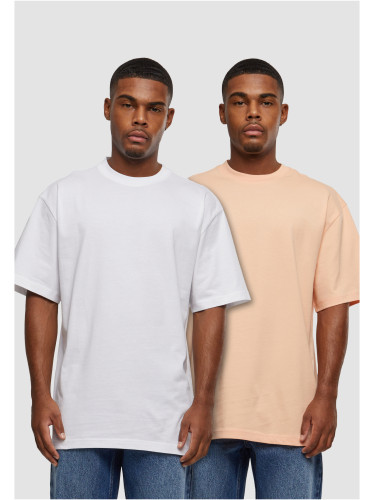 Men's T-shirts UC Tall Tee 2-Pack - orange+white