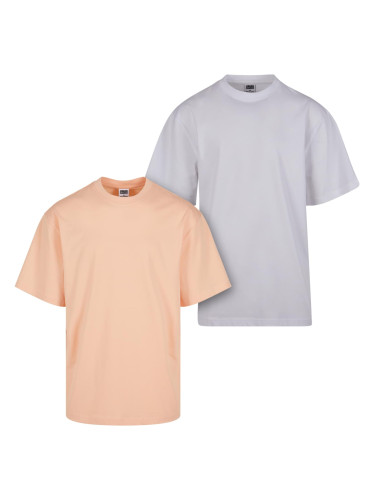 Men's UC Tall Tee 2-Pack T-Shirts - Orange + White