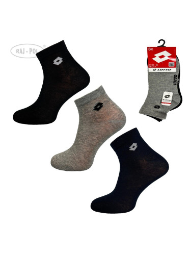 Raj-Pol Man's 3Pack Socks M Lotto