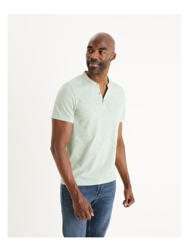 Celio T-shirt henley Cegeti - Men's