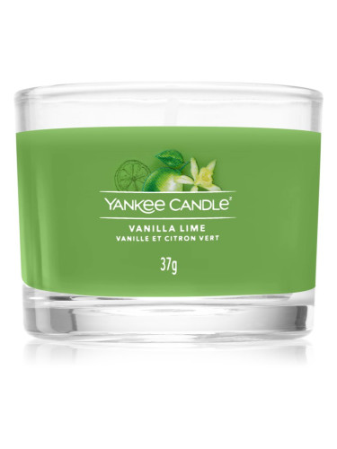 Yankee Candle Vanilla Lime ароматна свещ 37 гр.