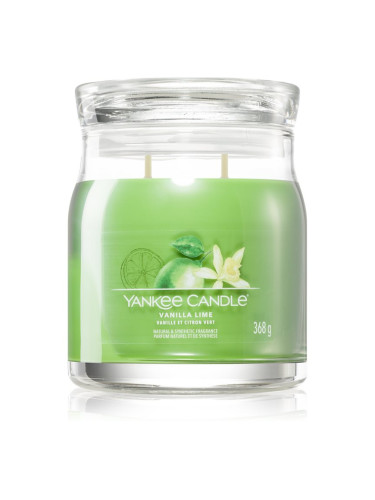 Yankee Candle Vanilla Lime ароматна свещ Signature 368 гр.