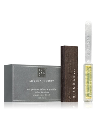 Rituals Life Is A Journey aроматизатор за автомобил + резервен пълнител 2x3 гр.