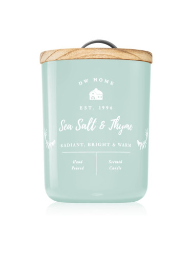DW Home Farmhouse Sea Salt & Thyme ароматна свещ 107 гр.