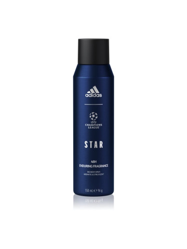 Adidas UEFA Champions League Star дезодорант в спрей с 48 часов ефект за мъже 150 мл.