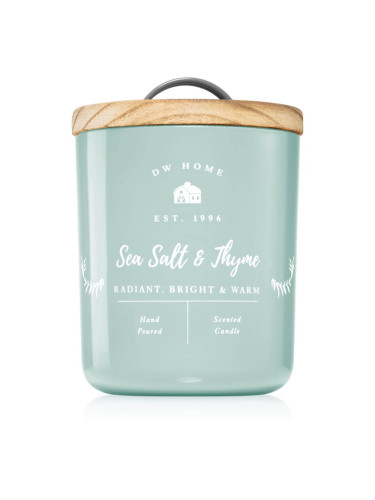 DW Home Farmhouse Sea Salt & Thyme ароматна свещ 240 гр.