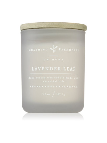 DW Home Charming Farmhouse Lavender Leaf ароматна свещ 107 гр.