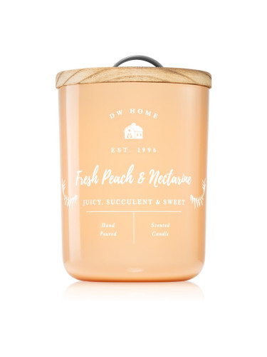 DW Home Farmhouse Fresh Peach & Nectarine ароматна свещ 428 гр.