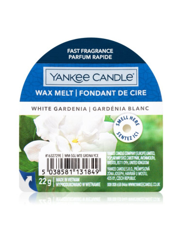 Yankee Candle White Gardenia восък за арома-лампа 22 гр.