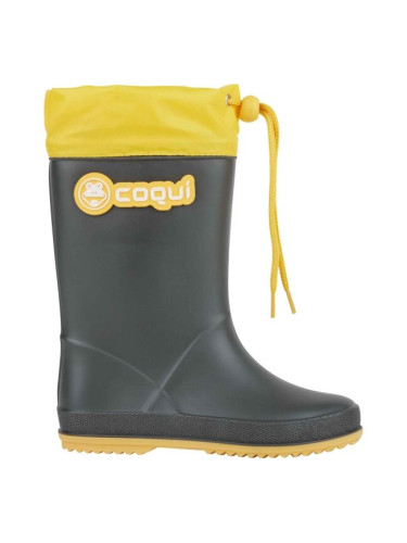 Coqui RAINY COLLAR FUR Детски ботуши, черно, размер