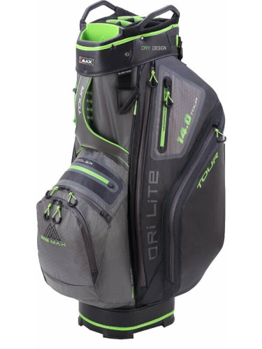 Big Max Dri Lite Tour Black/Lime Чантa за голф