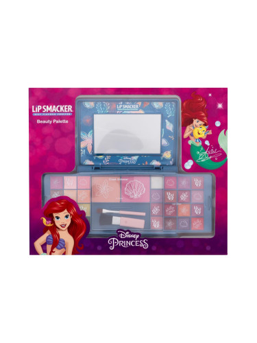 Lip Smacker Disney Princess Ariel Beauty Palette Комплекти за грим за деца 1 бр увредена кутия