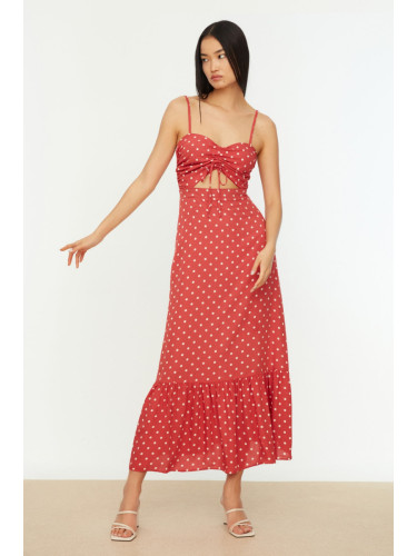 Дамска рокля Trendyol Polka dot printed