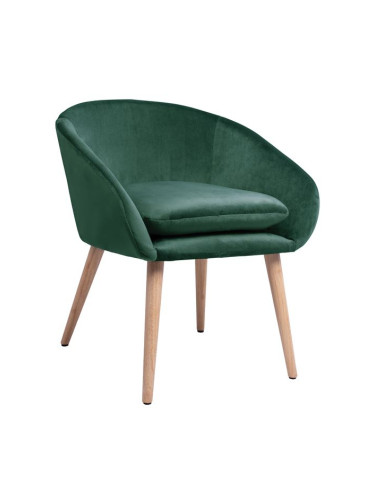 Кресло зелен цвят