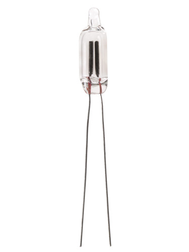 Глим лампа NEON-2, миниатюрна, оранжева, 65VAC/90VDC, 0.3mA, за запояване