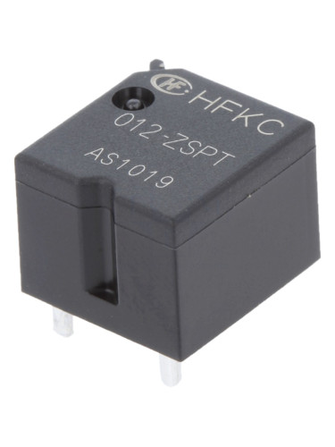 Реле електромагнитно HFKC/012-ZSPT, бобина 12VDC, 20A/12VDC, SPDT-NO+NC