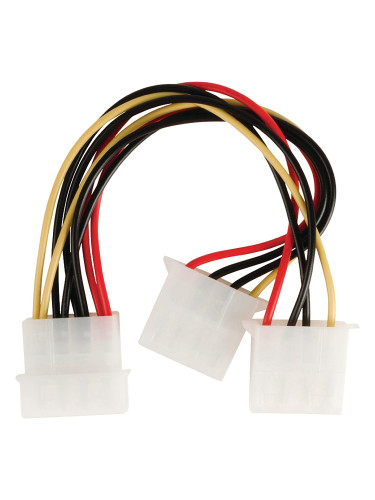 Захранващ кабел, Molex/m - 2xMolex/f, 200mm, CAB-DC1, BQ CABLE