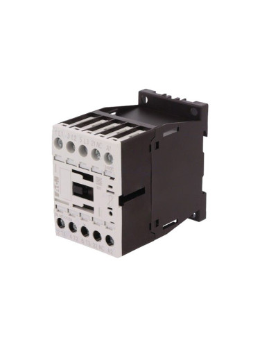Контактор DILM7-01-EA(24VDC), 3-полюсен, 3xNO, 24VDC, 7A, спомагателни контакти NC