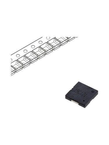 Зумер LPT9018BS-HL-03-4.0-12-R, пиезоелектричен, 3V, 65dB, 4kHz, 9x9x1.9mm