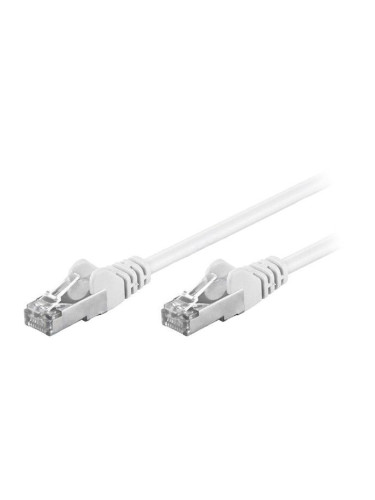 LAN кабел, F/UTP, cat. 5e, CCA, бял, 2m, 26AWG