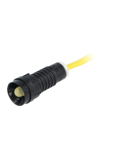Индикаторна лампа LED, LY-D5-230AC, 230VAC, жълт, IP40
