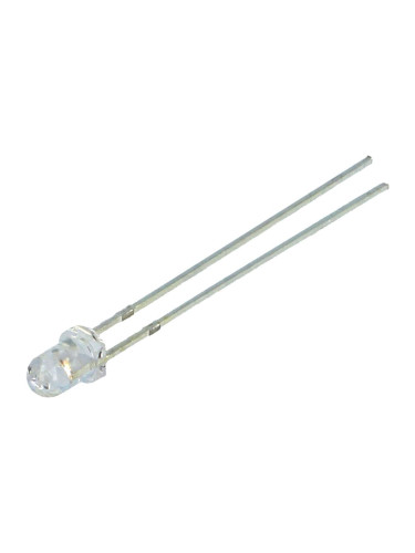 LED диод, розов, 3mm, 1120~1560mcd, 10~15mA, 30°, THT