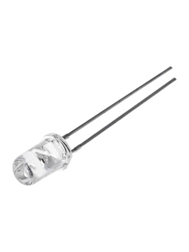 LED диод, 5mm, 20mA, 30°, THT 144056