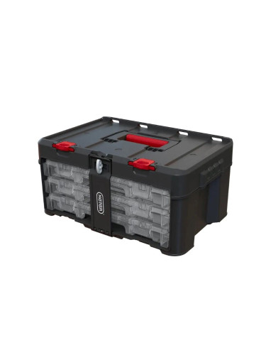 Шкаф (кутия), за инструменти с три чекмеджета, 481x330x233mm, пластмаса, KETER
