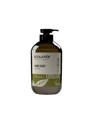 Ecolatier - Течен сапун за ръце с Алое и бадемово мляко Softness