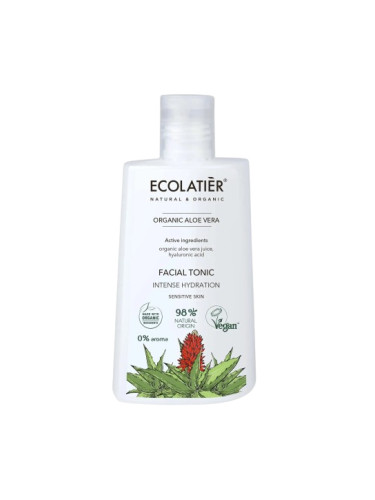 Ecolatier - Хидратиращ тоник за лице с Алое Вера