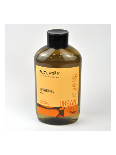 Душ гел Relax с грейпфрут и климентин - Ecolatier