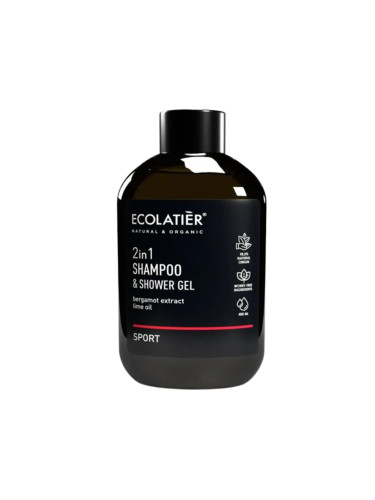 Ecolatier - Шампоан и душ гел 2в1 Sport